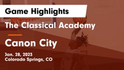 The Classical Academy  vs Canon City  Game Highlights - Jan. 28, 2023