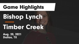 Bishop Lynch  vs Timber Creek  Game Highlights - Aug. 20, 2021