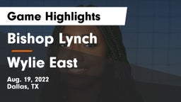 Bishop Lynch  vs Wylie East  Game Highlights - Aug. 19, 2022