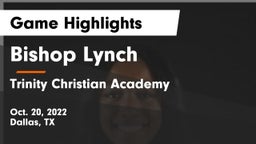 Bishop Lynch  vs Trinity Christian Academy  Game Highlights - Oct. 20, 2022