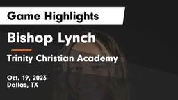 Bishop Lynch  vs Trinity Christian Academy  Game Highlights - Oct. 19, 2023
