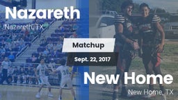 Matchup: Nazareth vs. New Home  2017