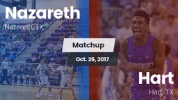 Matchup: Nazareth vs. Hart  2017