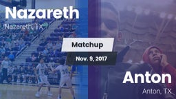 Matchup: Nazareth vs. Anton  2017