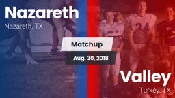 Matchup: Nazareth vs. Valley  2018