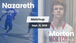 Matchup: Nazareth vs. Morton  2018