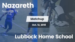 Matchup: Nazareth vs. Lubbock Home School 2018