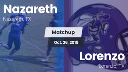 Matchup: Nazareth vs. Lorenzo  2018