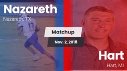 Matchup: Nazareth vs. Hart  2018