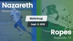 Matchup: Nazareth vs. Ropes  2019