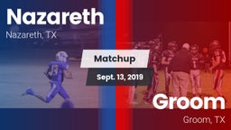 Matchup: Nazareth vs. Groom  2019