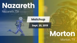 Matchup: Nazareth vs. Morton  2019