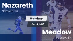 Matchup: Nazareth vs. Meadow  2019