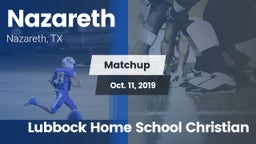 Matchup: Nazareth vs. Lubbock Home School Christian 2019