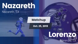 Matchup: Nazareth vs. Lorenzo  2019