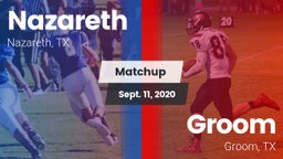 Matchup: Nazareth vs. Groom  2020
