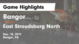 Bangor  vs East Stroudsburg North Game Highlights - Dec. 18, 2019