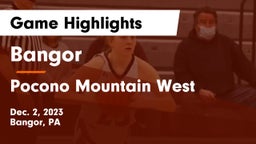 Bangor  vs Pocono Mountain West  Game Highlights - Dec. 2, 2023