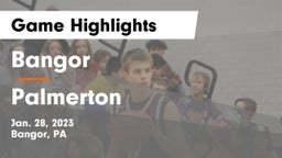 Bangor  vs Palmerton  Game Highlights - Jan. 28, 2023