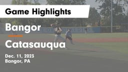 Bangor  vs Catasauqua  Game Highlights - Dec. 11, 2023