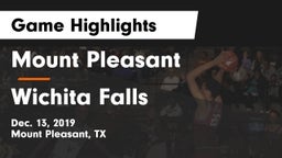 Mount Pleasant  vs Wichita Falls  Game Highlights - Dec. 13, 2019