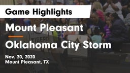 Mount Pleasant  vs Oklahoma City Storm Game Highlights - Nov. 20, 2020