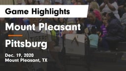 Mount Pleasant  vs Pittsburg  Game Highlights - Dec. 19, 2020
