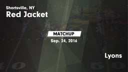 Matchup: Red Jacket High vs. Lyons 2016