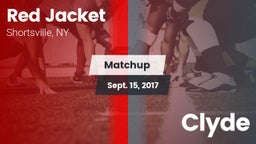 Matchup: Red Jacket High vs. Clyde 2017