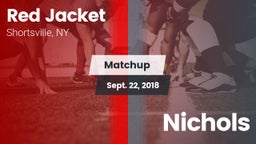 Matchup: Red Jacket High vs. Nichols 2018