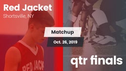 Matchup: Red Jacket High vs. qtr finals 2019