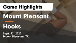 Mount Pleasant  vs Hooks  Game Highlights - Sept. 22, 2020