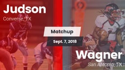 Matchup: Judson  vs. Wagner  2018