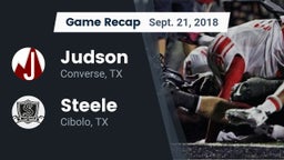 Recap: Judson  vs. Steele  2018