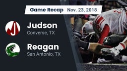 Recap: Judson  vs. Reagan  2018