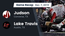 Recap: Judson  vs. Lake Travis  2019
