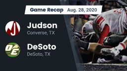 Recap: Judson  vs. DeSoto  2020