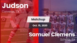 Matchup: Judson  vs. Samuel Clemens  2020