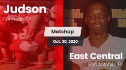 Matchup: Judson  vs. East Central  2020
