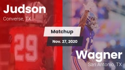 Matchup: Judson  vs. Wagner  2020