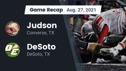 Recap: Judson  vs. DeSoto  2021
