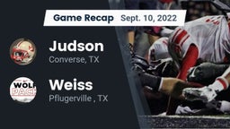 Recap: Judson  vs. Weiss  2022