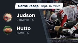 Recap: Judson  vs. Hutto  2022