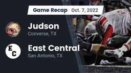 Recap: Judson  vs. East Central  2022