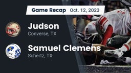 Recap: Judson  vs. Samuel Clemens  2023