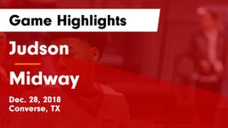 Judson  vs Midway  Game Highlights - Dec. 28, 2018