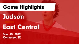 Judson  vs East Central  Game Highlights - Jan. 15, 2019