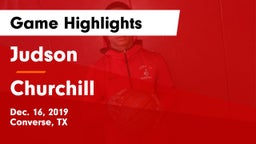 Judson  vs Churchill  Game Highlights - Dec. 16, 2019