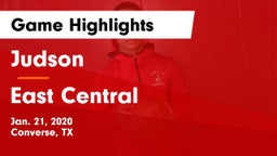 Judson  vs East Central  Game Highlights - Jan. 21, 2020