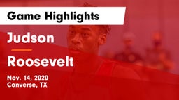 Judson  vs Roosevelt  Game Highlights - Nov. 14, 2020